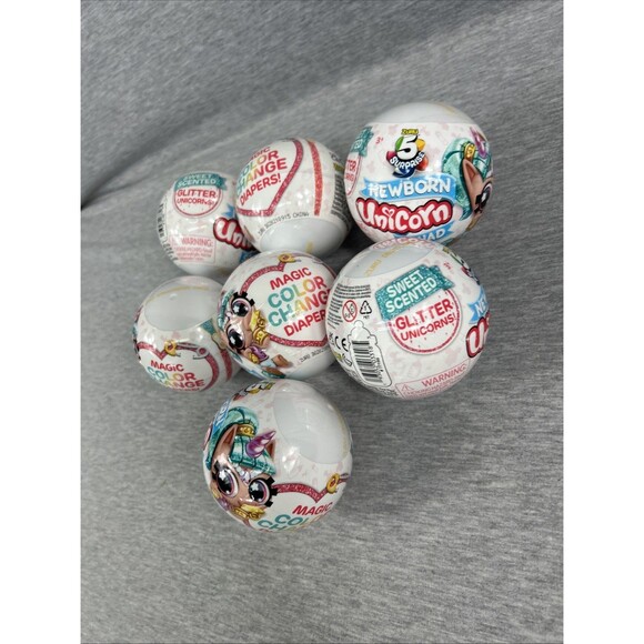 Zuru 5 Surprise Unicorn Squad Color Change Mystery 7 Capsules NEW - Picture 6 of 6